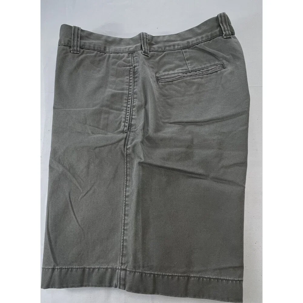 J Crew Mens Gray Flat Front 4 Pocket Shorts 9